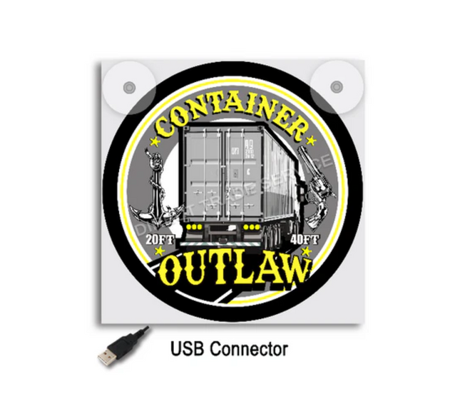 Lightbox Deluxe: Container Outlaw Yellow
