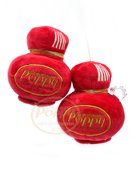 Gracemate: Plush Red Poppy Dice