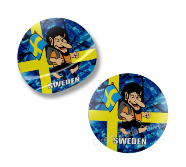 Sticker Set: Danish Pluche Swedish Viking