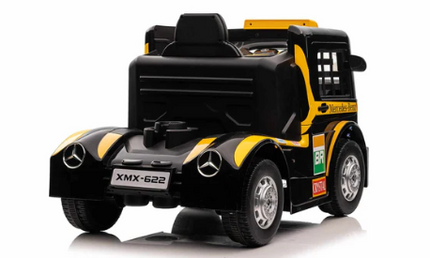 Mercedes-Benz Race Truck & Trailer Ride On for Kids