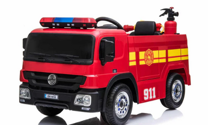 12V Fire Engine Ride On Powered Car for Kids