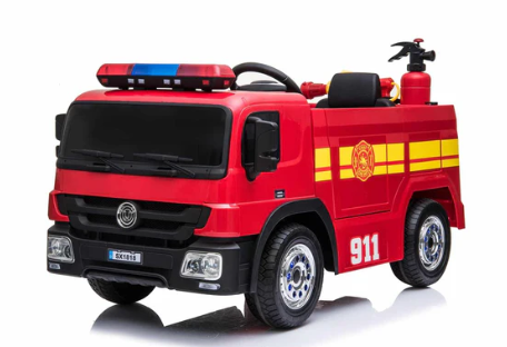 12V Fire Engine Ride On Powered Car for Kids