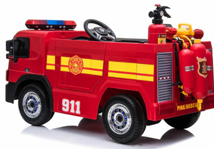 12V Fire Engine Ride On Powered Car for Kids