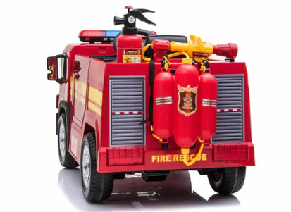 12V Fire Engine Ride On Powered Car for Kids
