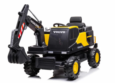 12V Volvo Digger Ride On Powered Car for Kids