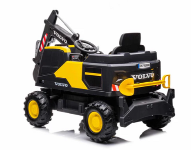 12V Volvo Digger Ride On Powered Car for Kids