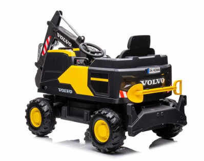 12V Volvo Digger Ride On Powered Car for Kids