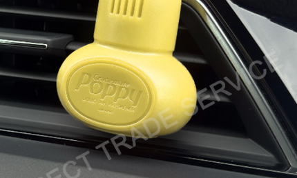 Gracemate: Poppy Vent Air Freshener - Vanilla