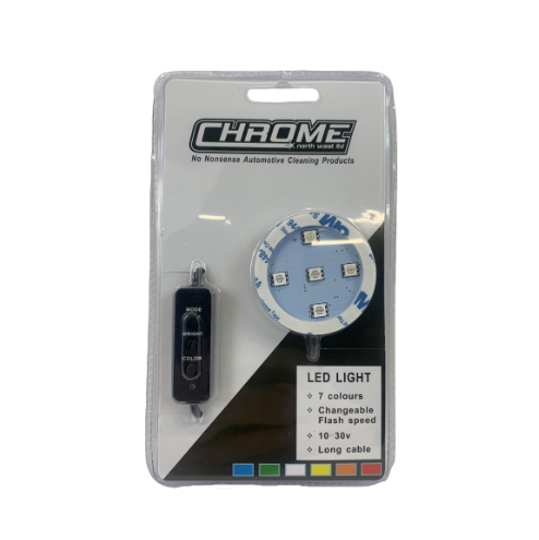 CHROME: LED Light Base USB