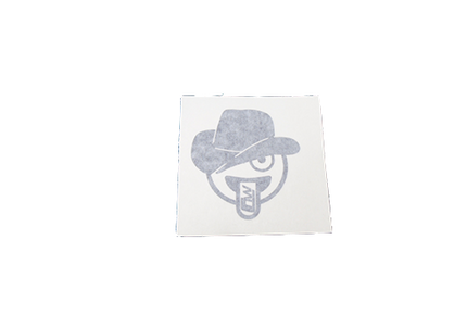 Cowboy Emoji Vinyl Sticker