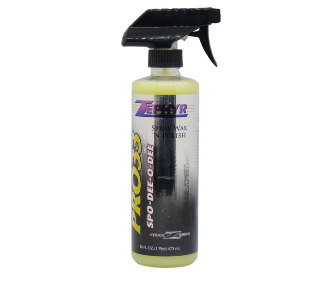 ZEPHYR: Pro 33 Spray Wax