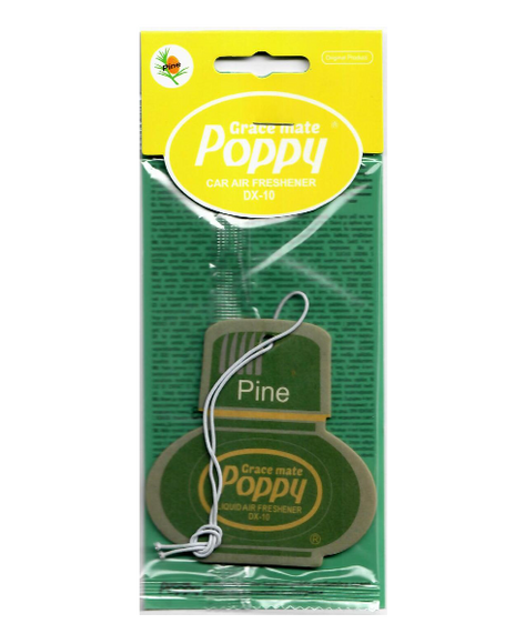 Gracemate Poppy Card Air Fresheners