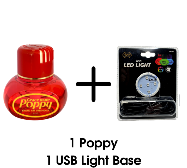 Gracemate: 1 Poppy + 1 USB LED Light Base