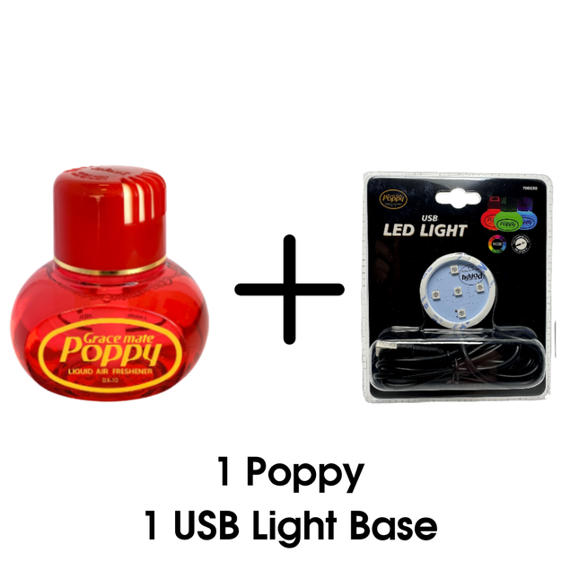 Gracemate: 1 Poppy + 1 USB LED Light Base