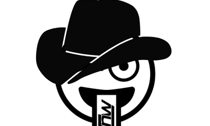 Cowboy Emoji Vinyl Sticker