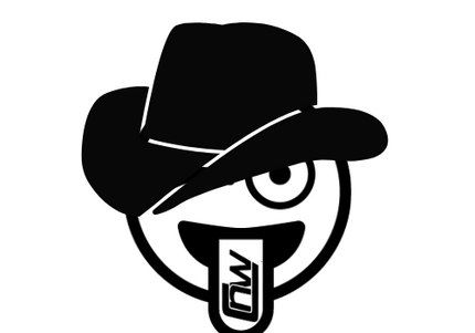Cowboy Emoji Vinyl Sticker