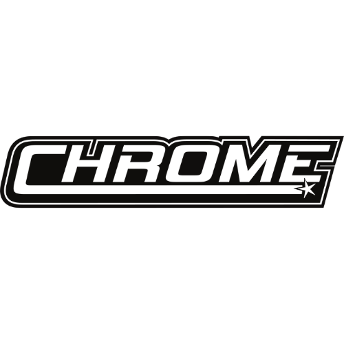 Chrome Logo Vinyl Sticker