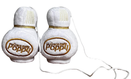 Gracemate: Plush White Poppy Dice