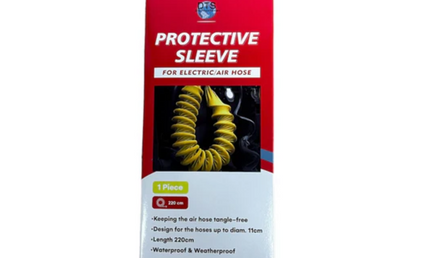 Air Hose Protective Sleeve: Yellow