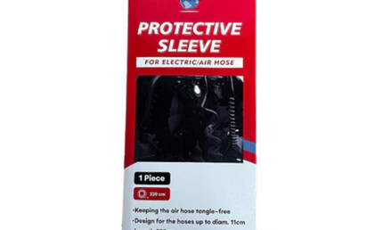 Air Hose Protective Sleeve: Black