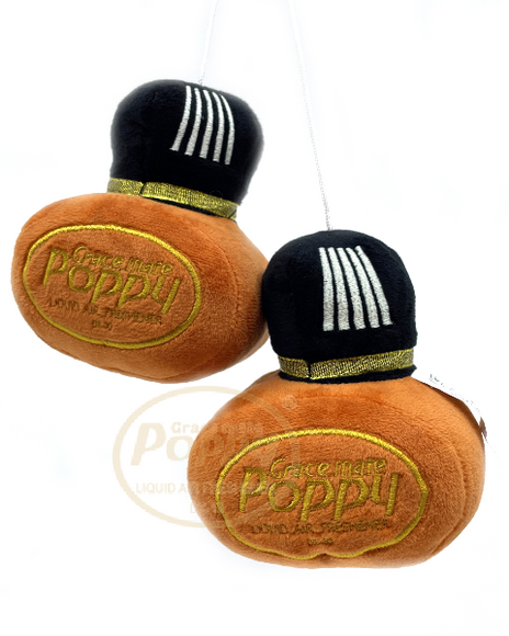 Gracemate: Plush Brown Poppy Dice