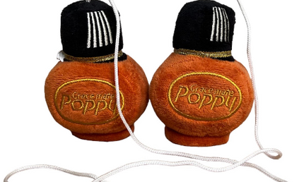 Gracemate: Plush Brown Poppy Dice