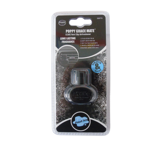 Gracemate: Poppy Vent Air Freshener - Frost Ice