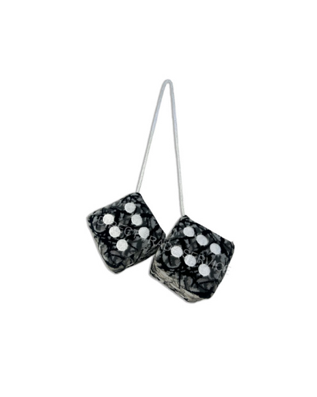 Danish Pluche: Dice Grey Small