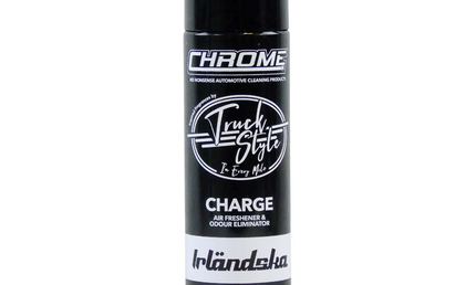 Chrome x TruckStyle Charge Air Freshener: Irländska