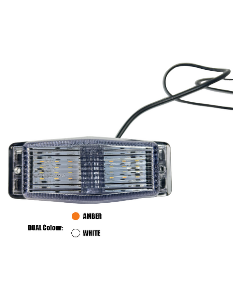 LED Double Burner: White (Dual Colour)