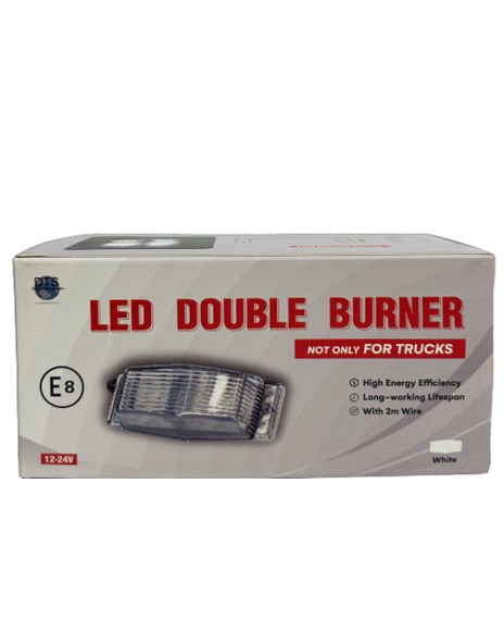 LED Double Burner: White (Dual Colour)