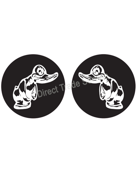 Sticker Set: Angry Duck