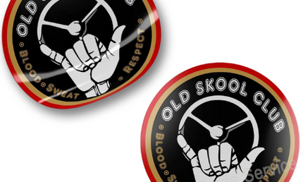 Sticker Set: Old Skool Club