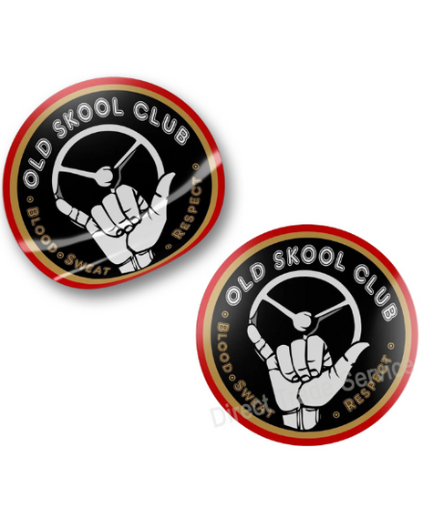 Sticker Set: Old Skool Club