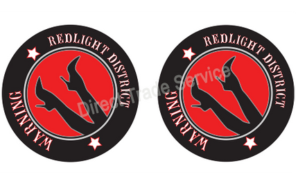 Sticker Set: Red Light District