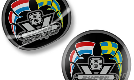 Sticker Set: V8 Swedish Perfection