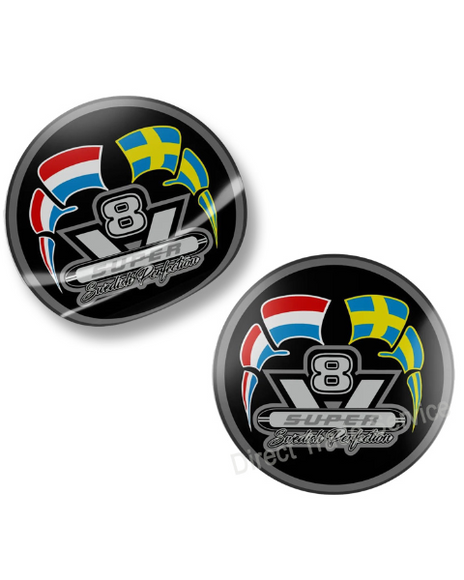 Sticker Set: V8 Swedish Perfection