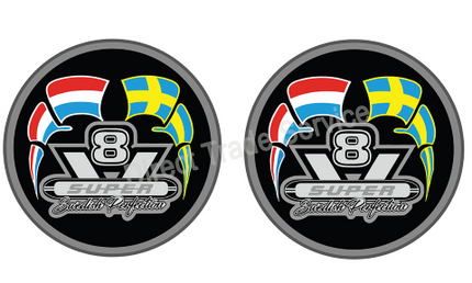 Sticker Set: V8 Swedish Perfection