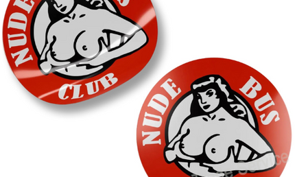 Sticker Set: Nude Bus Club