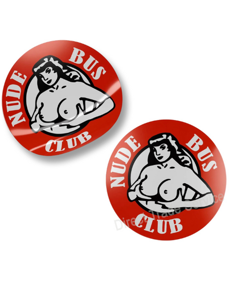 Sticker Set: Nude Bus Club