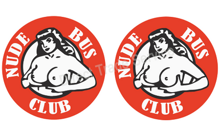 Sticker Set: Nude Bus Club