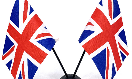 Table Flag Set: United Kingdom