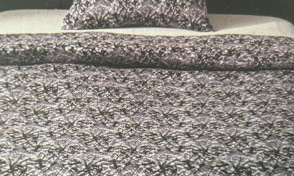 Danish Pluche: European Single Bed Sheet - Grey