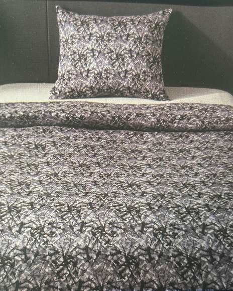 Danish Pluche: European Single Bed Sheet - Grey
