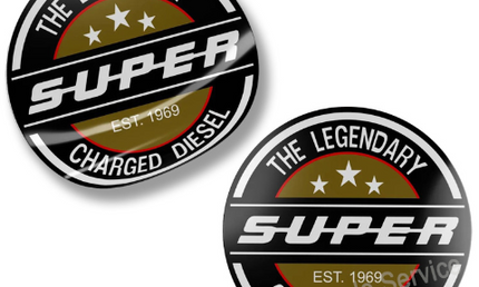 Sticker Set: Legendary Diesel Gold