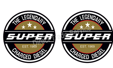 Sticker Set: Legendary Diesel Gold