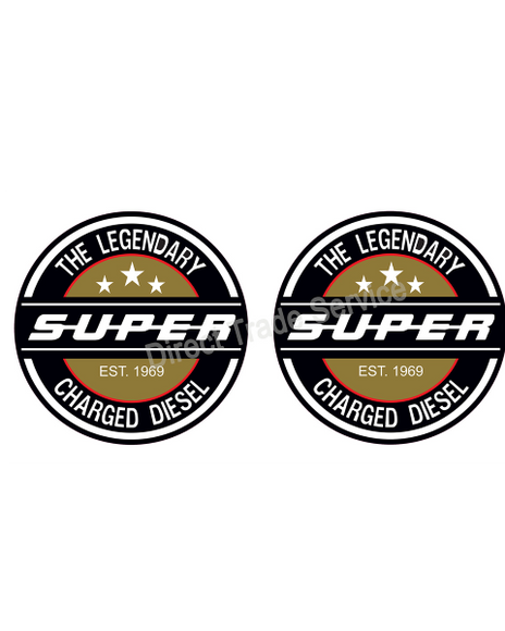 Sticker Set: Legendary Diesel Gold