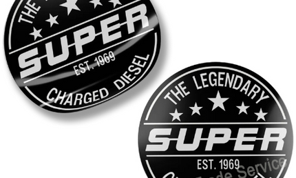 Sticker Set: Super Black