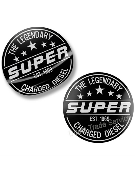 Sticker Set: Super Black