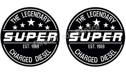 Sticker Set: Super Black